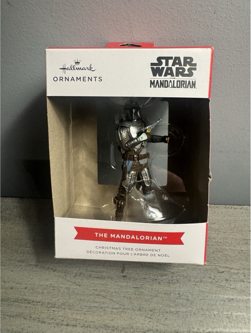 Hallmark Star Wars The Mandalorian Christmas Tree Ornament Din Djarin Boxed
